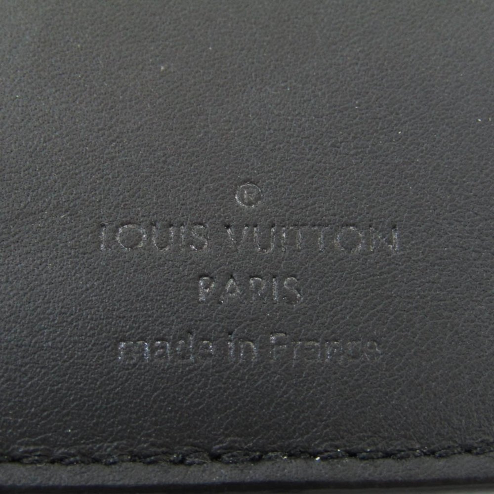 Louis Vuitton Taurillon Organizer De Poche M69044 Leather Card Case Noir - Picture 8 of 9